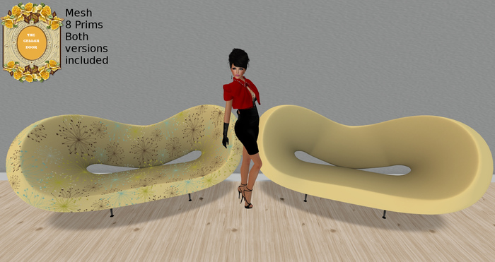 ~TCD~ Yellow PG Version Modern Sofa