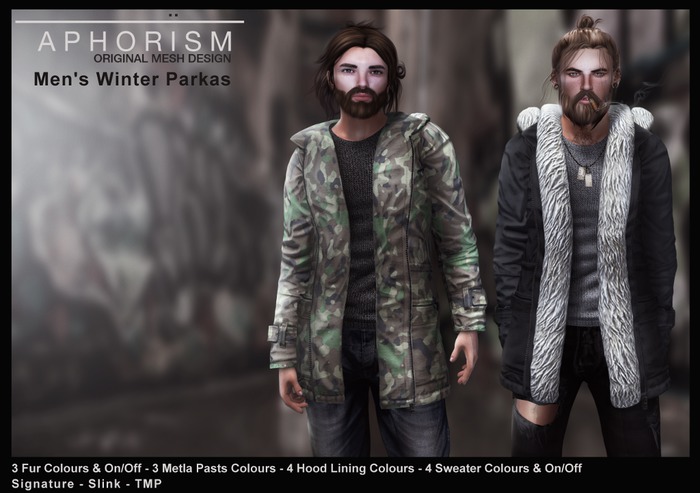 !APHORISM! Winter Parka Men - Fatpack