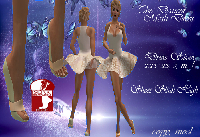 The Dancer Dress & Slink Shoes