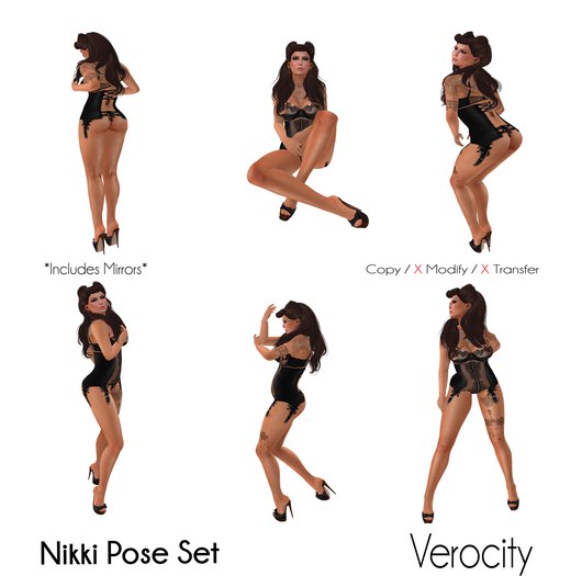 Verocity - Nikki Pose Set