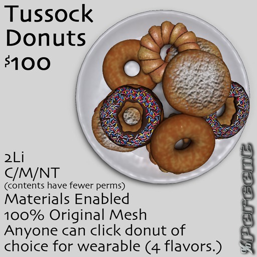 %Tussock Donuts *MESH* Delivery Box