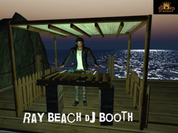 ZT Ray beach dj booth