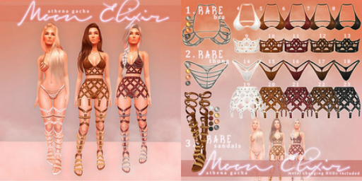 Moon Elixir - Athena - 3 - Lara - Sandals - RARE