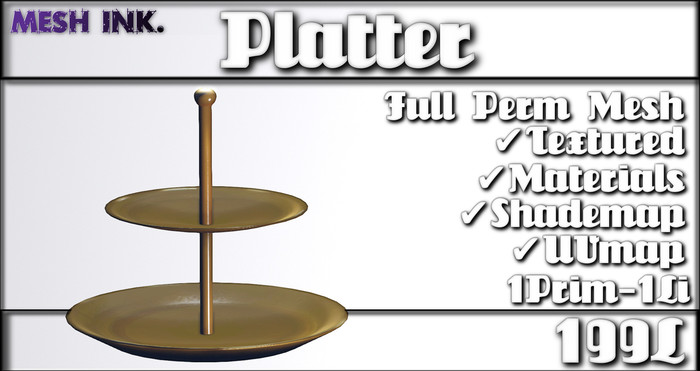 Platter - Full Perm Mesh