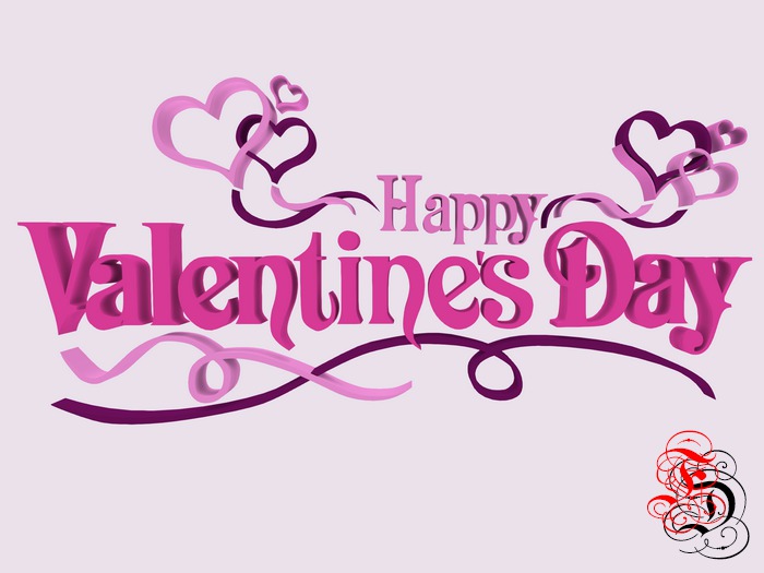 Frosensum ~ Happy Valentine's Day Letters 2