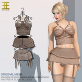 Entice - Smack That Lingerie - Lace - Nude