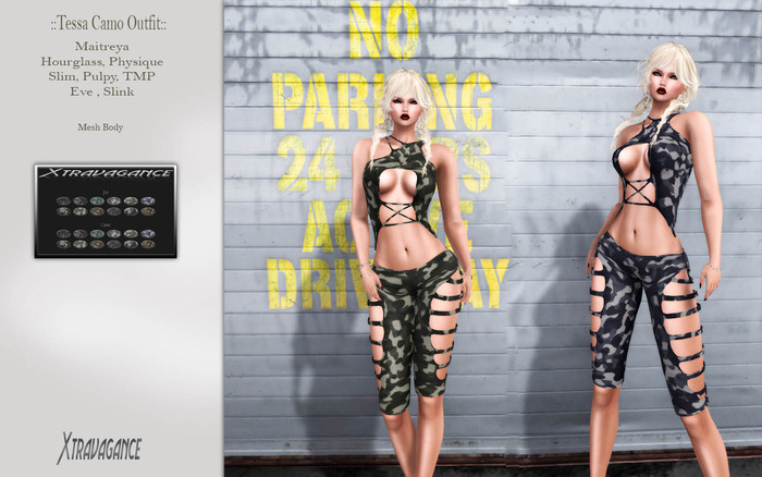::XT:: - Tessa Camo Outfit
