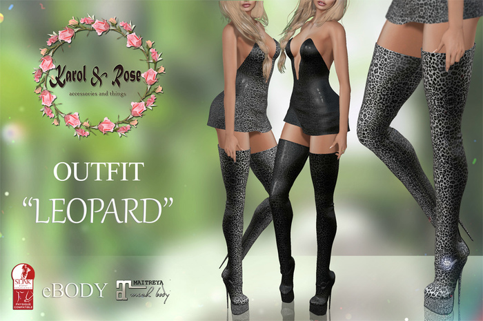 .KAROL ROSE.  outfit   LEOPARD