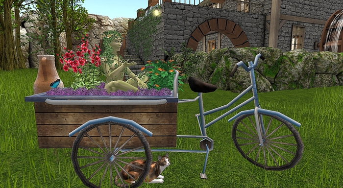 Tricycle Cart  blue