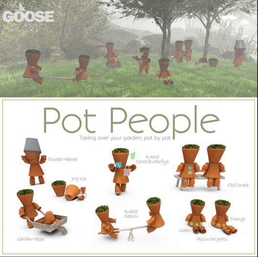 GOOSE - Pot people - DIY kit