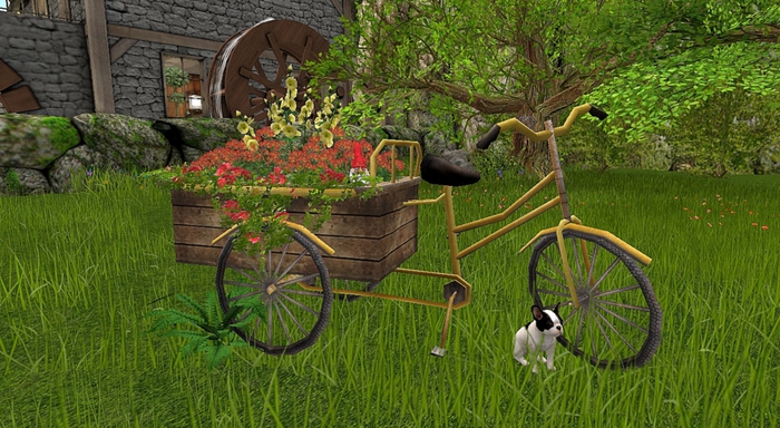 Tricycle Cart yellow