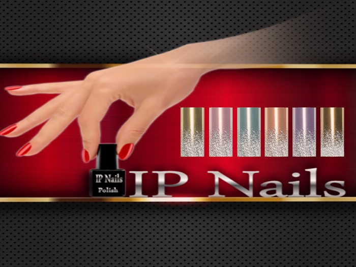 IP Nails Frosted Tips Maitreya
