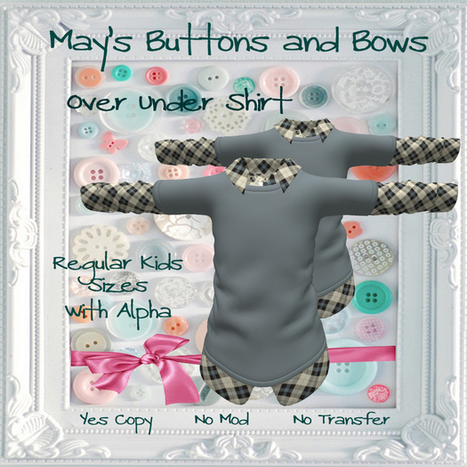 MBB * Regular Kid Under Over Shirt
