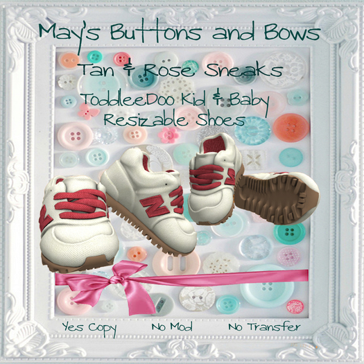 MBB * Tan & Rose Sneaks (K&B)