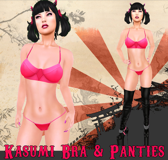 {CS} KASUMI Bra & Panties Set