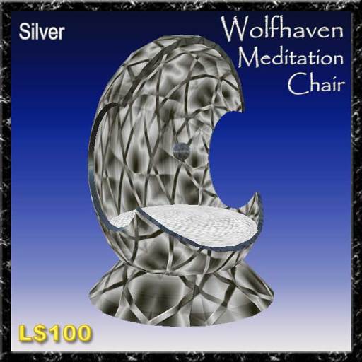 Meditation Chair - Silver