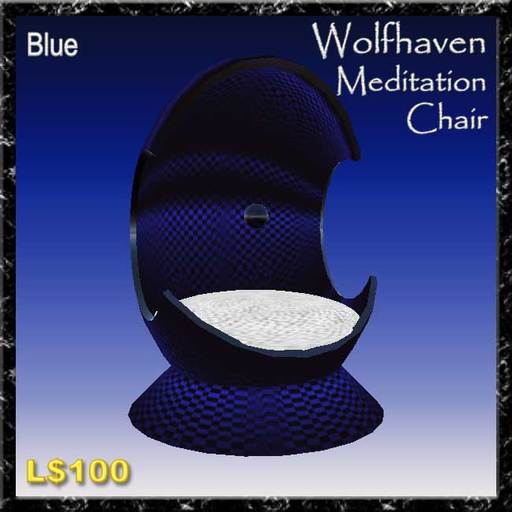 Meditation Chair - Blue