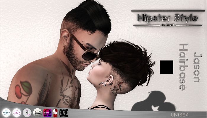 [Hipster Style] Jason Hairbase BLACK