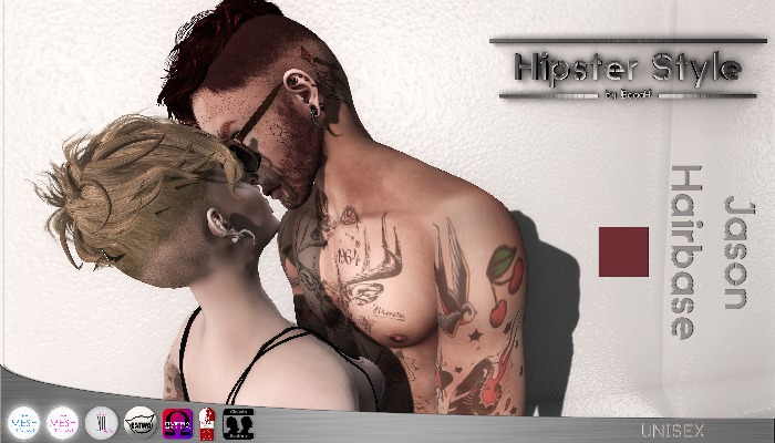 [Hipster Style] Jason Hairbase RED  (Wear Me)