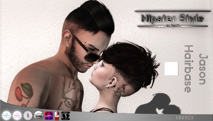 [Hipster Style] Jason Hairbase WHITE  (Wear Me)