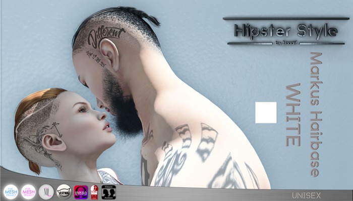[Hipster Style] Markus Hairbase WHITE
