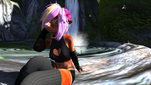 .:M&M:. Fitted Kemono Choker Top heart texture pack