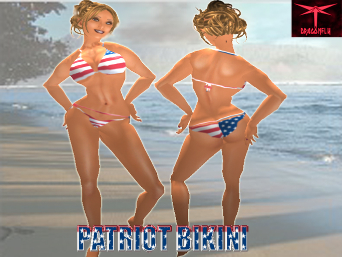 Patriot Bikini DragonFly Designs