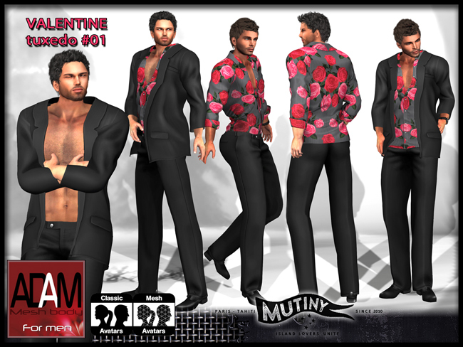 MUTINY VALENTINE TUXEDO