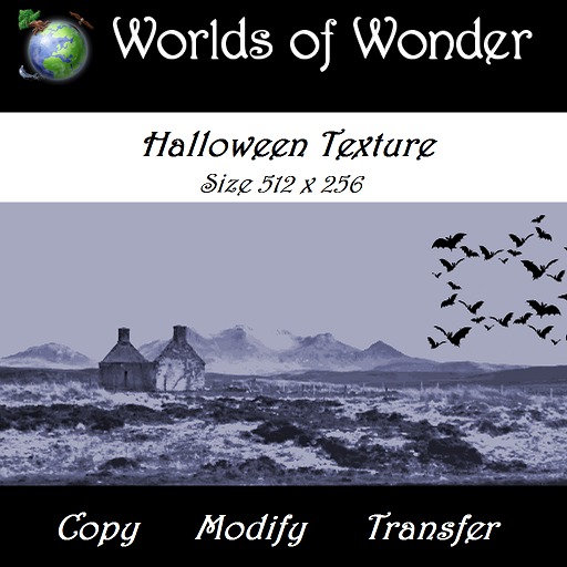 WoW Halloween Texture & Bats
