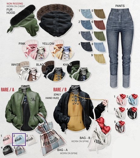 `M.BIRDIE / Pinpin look.Bag A2