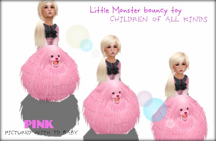 Little Monster Bouncy_ Pink