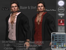.::Arkan::. Joshy Blazer & Shirt + Fitted v2