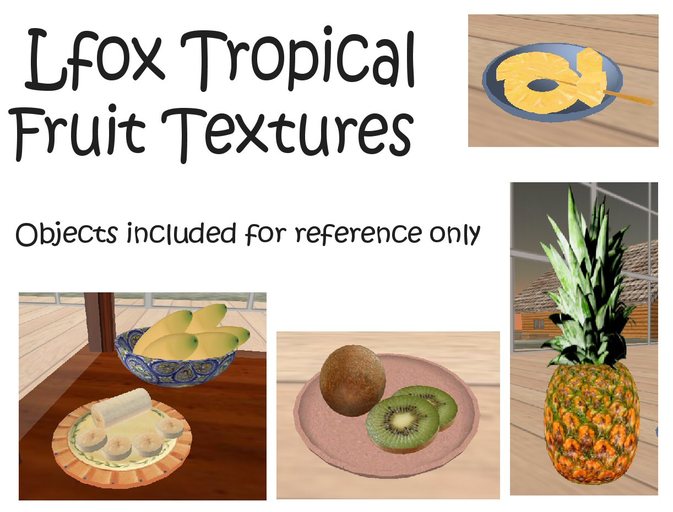 lfox Real Food Textures - Tropical Fruit
