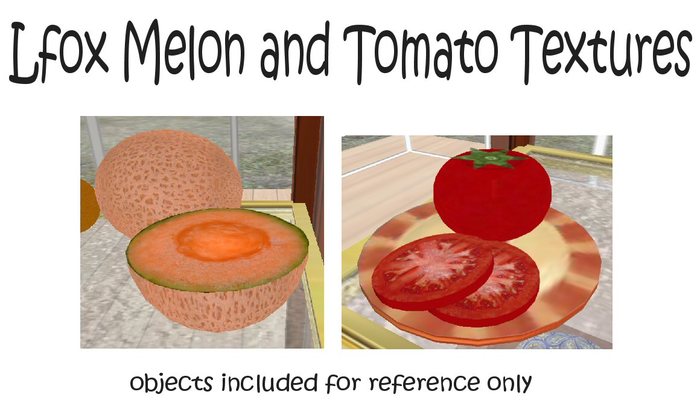 lfox Real Food Textures - Melon and Tomato