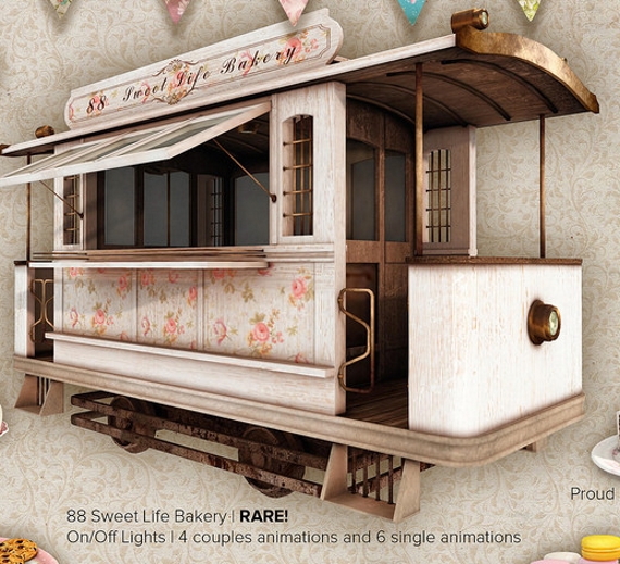 8f8 - 88 Sweet Life Bakery TRAM *** RARE