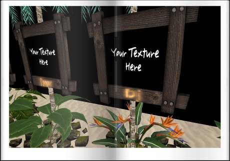 Second Life Marketplace - * New * Beach Tip jar Set * Menu Driven