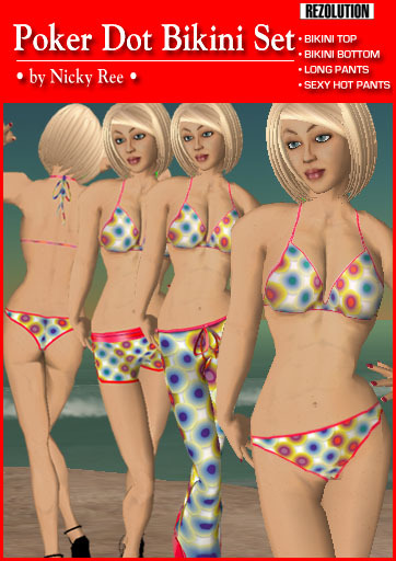Nicky Ree Swimwear - Polka Dot Bikini Set