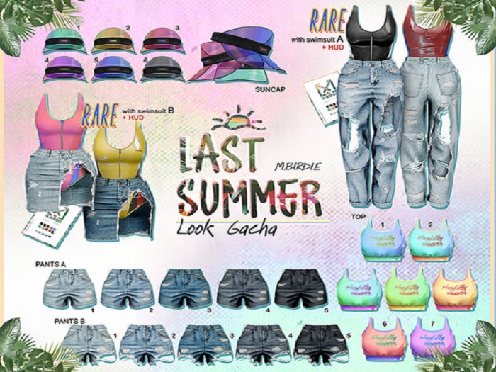 `M.BIRDIE / Last summer . suncap1