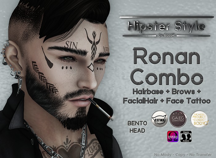 [Hipster Style] Ronan COMBO HB+FH+FT DEMO  (Wear Me)