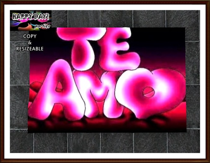 Valentines - Te Amo Rug