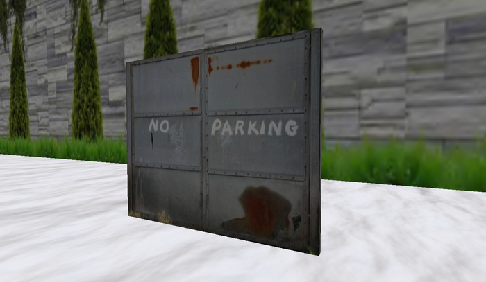Double Garage metal Door C/M scripted and with Sounds