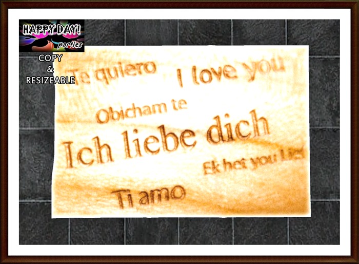 Valentines - I Love You Rug