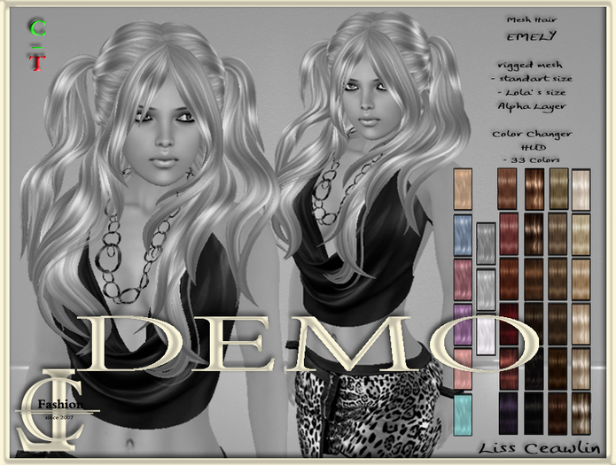 [DEMO] Emely ~ Mesh Hair (box)