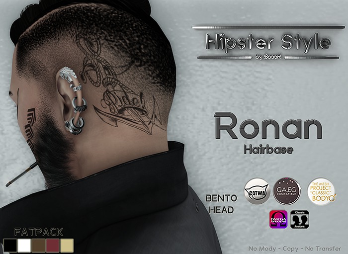 [Hipster Style] Ronan Hairbase FATPACK  (Wear Me)