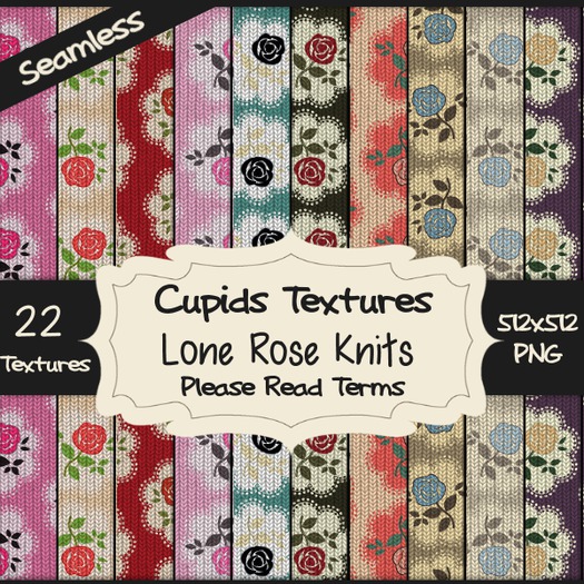 *Cupids Textures * 22 LONE ROSE