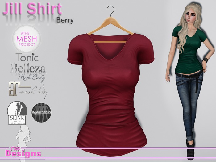 Jill Shirt Berry