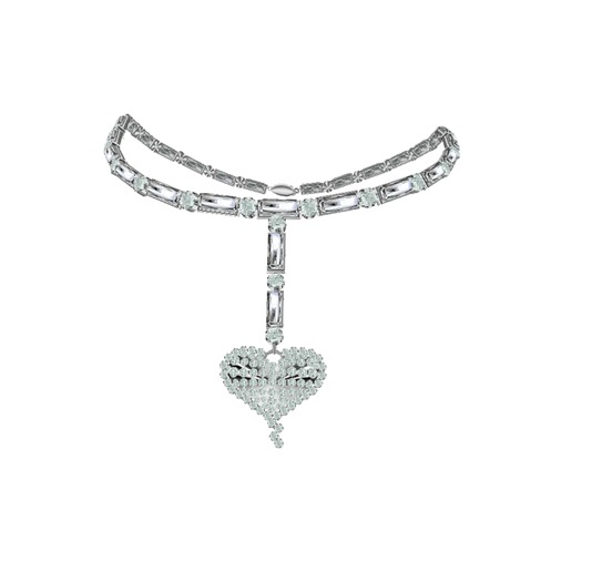 Diamond Heart Necklace