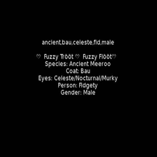 ancient,bau,celeste,fid,male Meeroo Nest ID #7612037