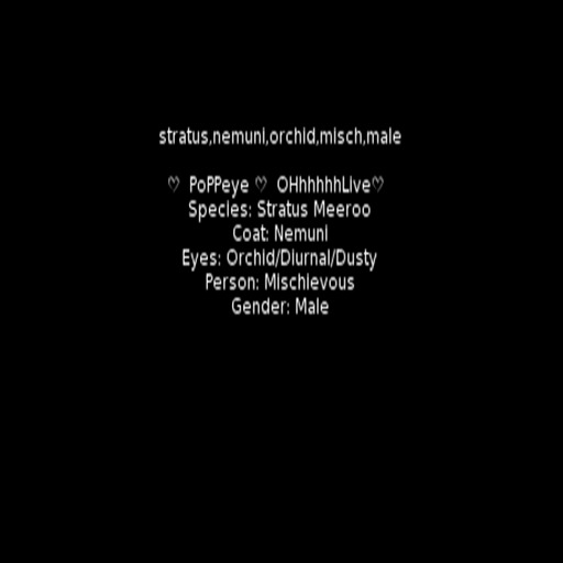 stratus,nemuni,orchid,misch,male Meeroo Nest ID #7617038