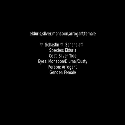 elduris,silver,monsoon,arrogant,female Meeroo Nest ID #7585859